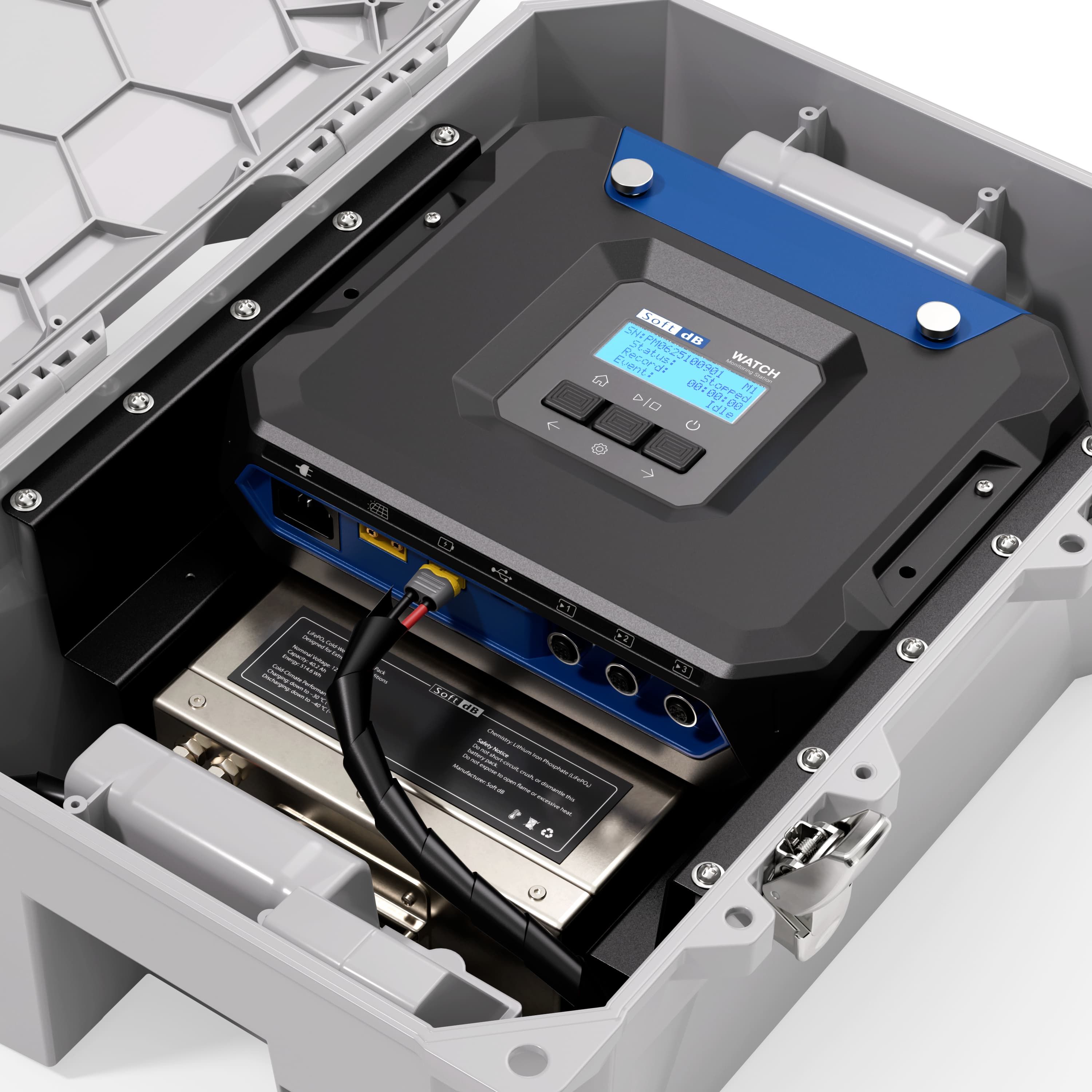 Noise and Vibration Monitoring Station Watch